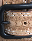 HILASON Western Genuine Leather Belt for Handmade Unisex Heavy Duty Belt