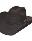 Lonestar FRIO Premium 8 Star Brown Felt Cowboy Hat RCA Low Crown Dark Brown