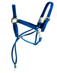 HILASON Nylon Training Halter with Poll Pressure Strap 1" Heavy Duty Adjustable