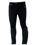 Men's Classic Cotton-Knit Breeches - Self-Patch Normal Waist Brass Hardware