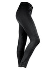 Horze Classic Cotton Riding Breeches Self Knee Patch Front Zip Pockets