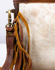 American Darling Women's Small Crossbody Bag Hair-On Western Genuine Leather Handbag
