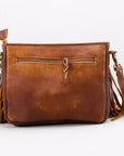 American Darling Women's Small Crossbody Bag Hair-On Western Genuine Leather Handbag