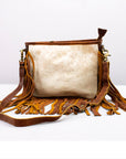 American Darling Women's Small Crossbody Bag Hair-On Western Genuine Leather Handbag