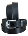 HILASON Western Genuine Leather Belt for Handmade Unisex Full Grain Heavy Duty Belt Black