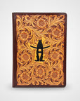 Legacy Rodeo Hand-Tooled Genuine Leather Portfolio Organizer | Houston Livestock Show and Rodeo