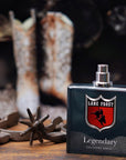 Lane Frost Legendary Cologne for Men – Original Western Woodsy Masculine Fragrance with Cedarwood & Musk