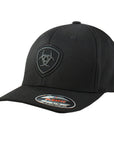 ARIAT Men's Westen Black Flat Cap