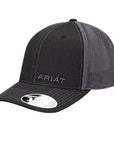 Ariat Men's Solid Black Corner Brand