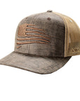 ARIAT Men's Snapback Flex Fit Small Shield Logo Cap