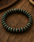 Patina Copper Fashion Navajo Pearl Stretch Bracelet