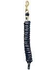 Black Hunter Green Tan Weaver Tack Horse Poly Lead Rope W/ Solid Brass 225 Snap