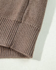 Eleanor Half Zipper Stand Sweater