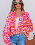 Harmoni Printed Up Loose Shirt