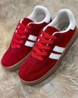 Harper Lace Up Flat Shoes