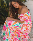 Avery Smocked Bust Maxi Dress