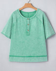 Julie Mineral Wash T Shirt