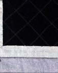 Hilason Western Show Barrel Racing Rodeo Saddle Blanket Pad Black