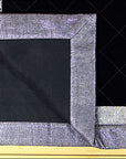 Hilason Western Show Barrel Racing Rodeo Saddle Blanket Pad Black