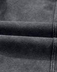 Solid Mineral Wash Jogger Style Pants