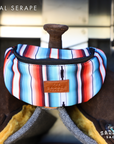 Compact Clip On Saddle Bag With Zipper Closure
