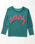 Selah Batwing Sleeve Knit Top