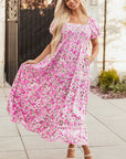 Raina Sleeve Flowy Long Dress
