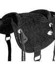 Sp201F- Western Baretek Bareback Pad Horsemanship Treeless Leather Black