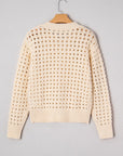 Ariella Up Drop Shoulder Sweater