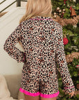 Avani Hem Short Set Long Sleeve Top