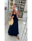 MASON'S DAUGHTER | Nicole Dress, Navy Linen