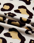 Leopard Long Sleeve T-Shirt Dress w/ Pockets