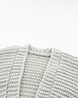 Oakley Shoulder Puff Sleeve Cardigan