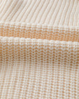 Solid Textured Buttoned Oversized Sweater Vest