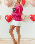 Whitley Heart Patch Graphic Sweatshirt