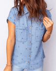 Phoebe Chest Short Sleeve Shirt