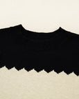 Harper Colorblock Drop Shoulder Sweater