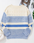 Sophia Stitch Puff Sleeve Sweater
