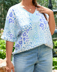 Taytum Print Short Sleeve PLUS Top