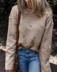 Abigail Detail Drop Shoulder Sweater