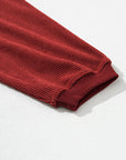 Araceli Ribbed Corduroy Oversized Sweatshirt