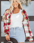 Dream Plaid Casual Flannel Shacket