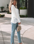 Gwen Sleeve Dolman Blouse Long Sleeve Top