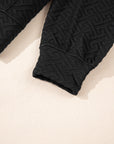 Saige Half Zipper Collared Sweatshirt