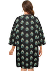 Baha Ranch Turquoise Naja Oversized Sleep Shirt