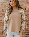 Bella Raglan Sleeve Knit Top