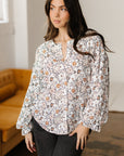 Aubrey Puff Sleeve Down Shirt