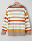 Wrenleigh Colorblock Drop Shoulder PLUS Sweater