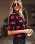Game Day Football Short Sleeve Sweater