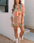 Tallulah Sleeve Chiffon Loose Dress